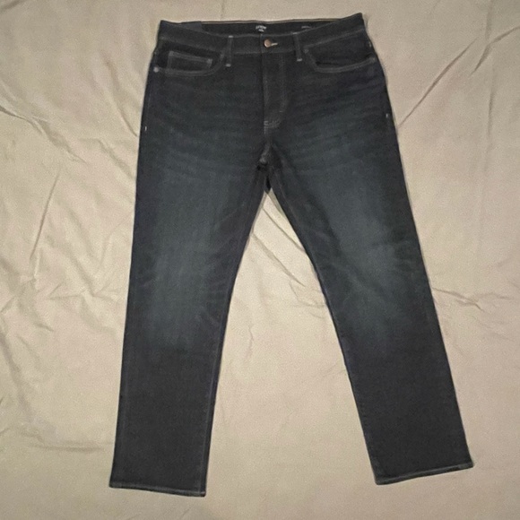 NWT J. Crew dark denim straight fit jeans. - Picture 7 of 10